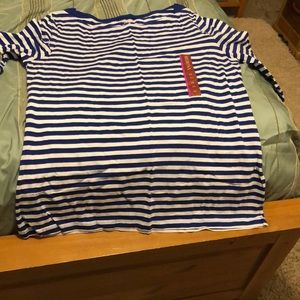 3/4 sleeve boat neck Merona t-shirt.  New with tags